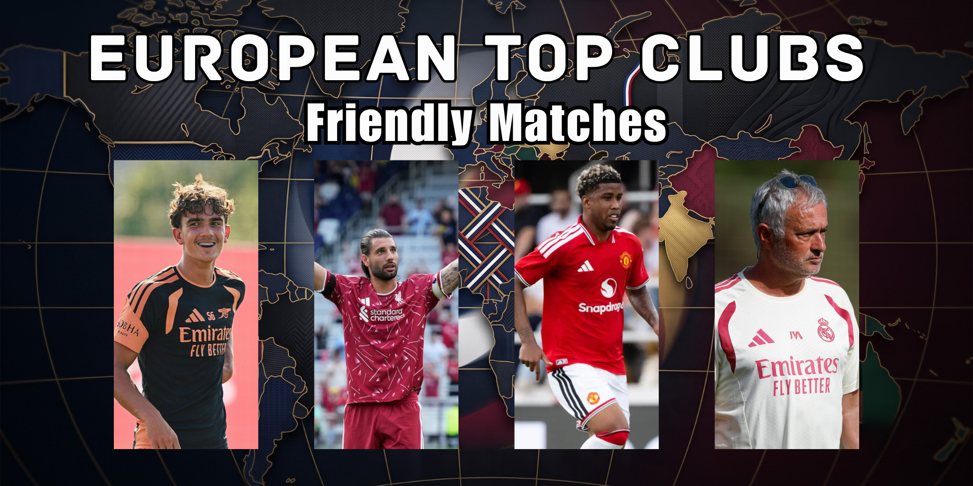 Cómo ver los partidos amistosos de los mejores clubes europeos: horario de inicio y transmisión en vivo GRATIS, todo en un avance