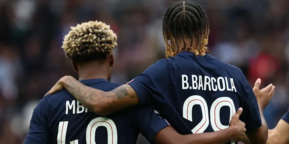 Derrota na Supercopa Francesa: Luis Enrique avisa Bradley Barcola e Ibrahim Mbaye para irem embora se não estiverem com o clube de coração
