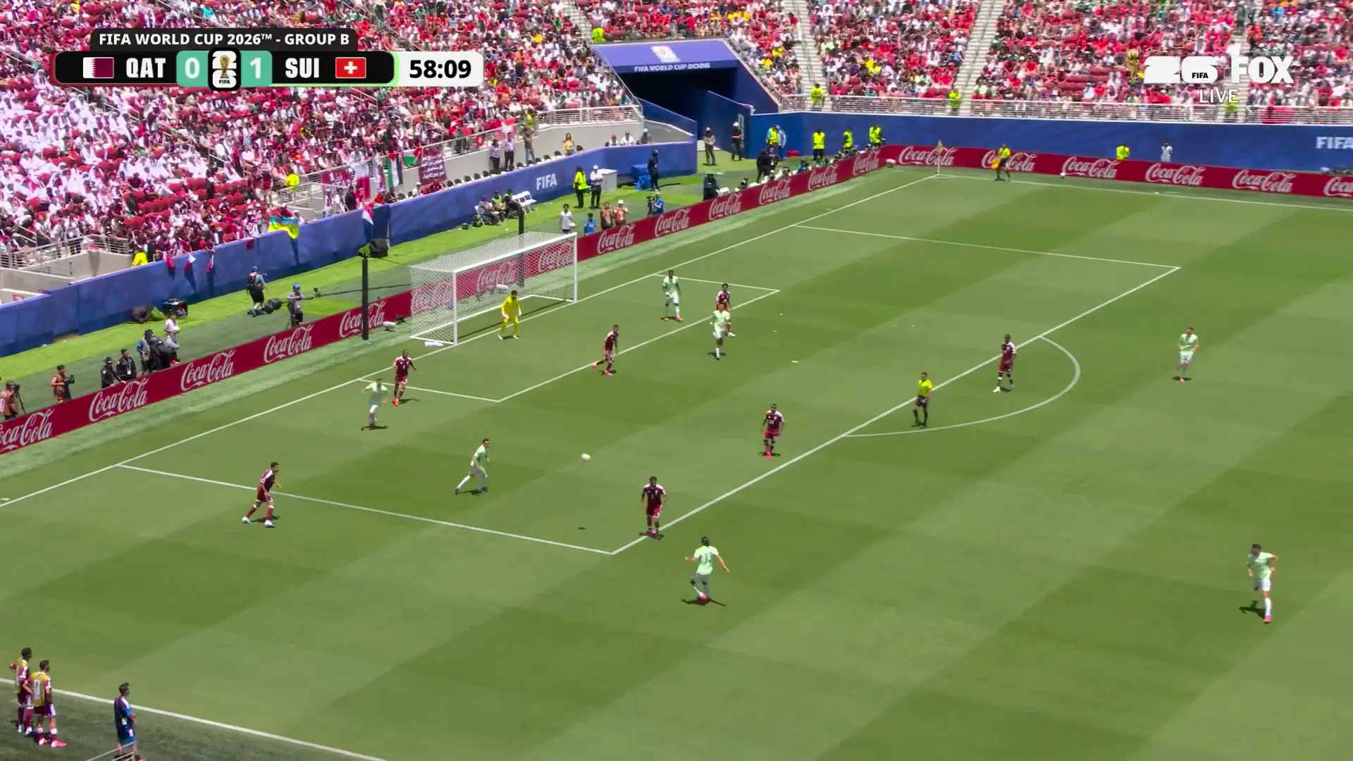 2026-06-14 Copa Mundial de la FIFA 2026 Fase de grupos – Grupo B: Catar vs. Suiza