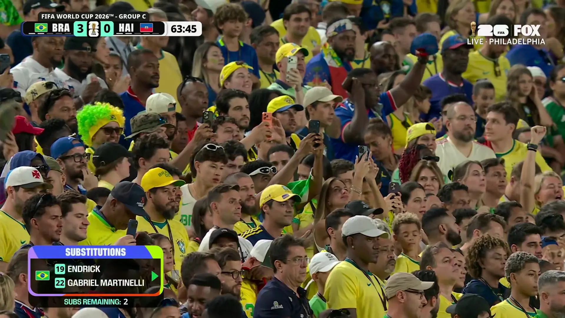2026-06-20 Copa Mundial de la FIFA 2026 Fase de grupos – Grupo C: Brasil vs. Haití