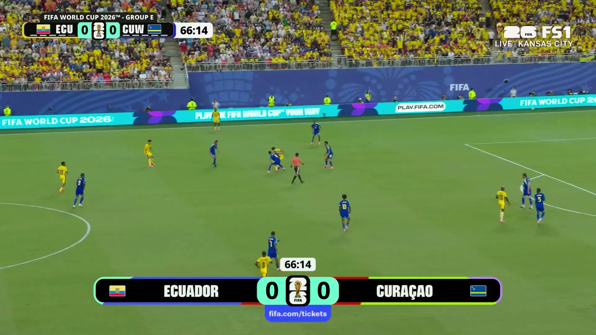 2026-06-21 Copa Mundial de la FIFA 2026 Fase de grupos – Grupo E: Ecuador vs. Curazao