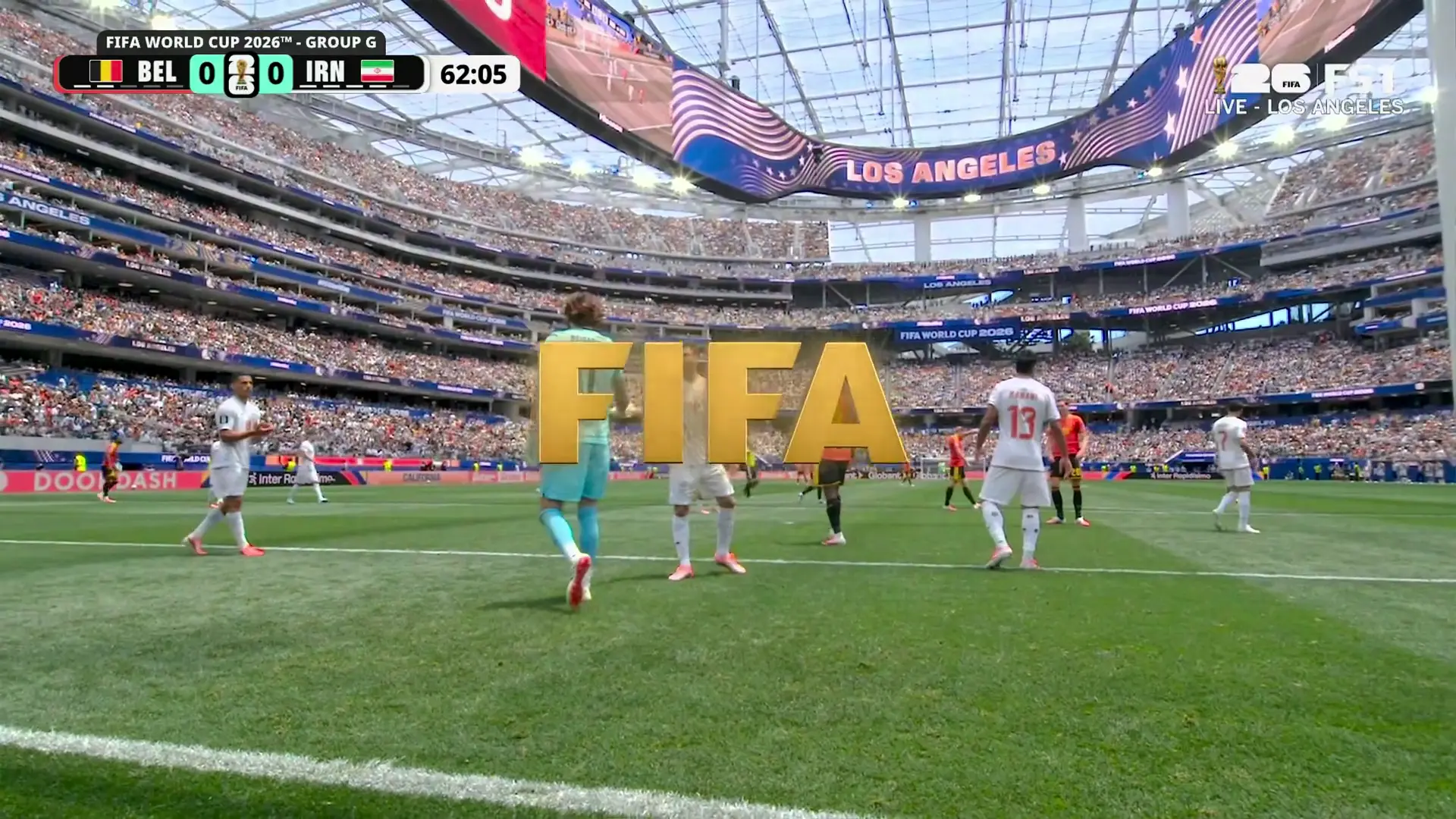 2026-06-22 Copa Mundial de la FIFA 2026 Fase de grupos – Grupo G: Bélgica vs. Irán