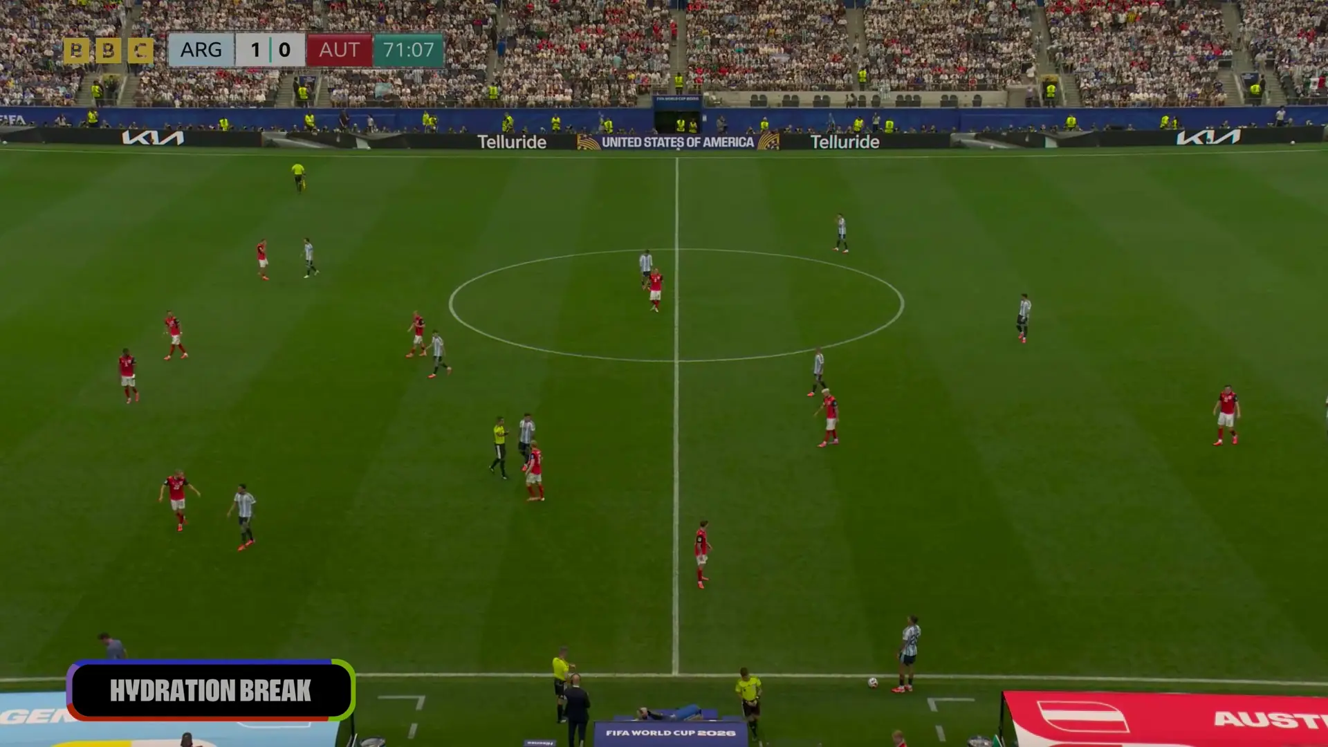 2026-06-23 Copa do Mundo da FIFA 2026 Fase de grupos – Grupo J: Argentina x Áustria