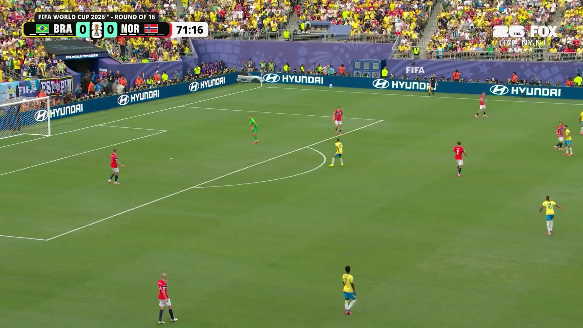 2026-07-06 Copa Mundial de la FIFA 2026 Octavos de final: Brasil vs. Noruega