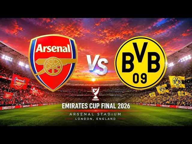 Emirates Cup Arsenal - Dortmund Nasıl İzlenir: Takım Haberleri, Başlama Saati, ÜCRETSİZ Canlı Yayın