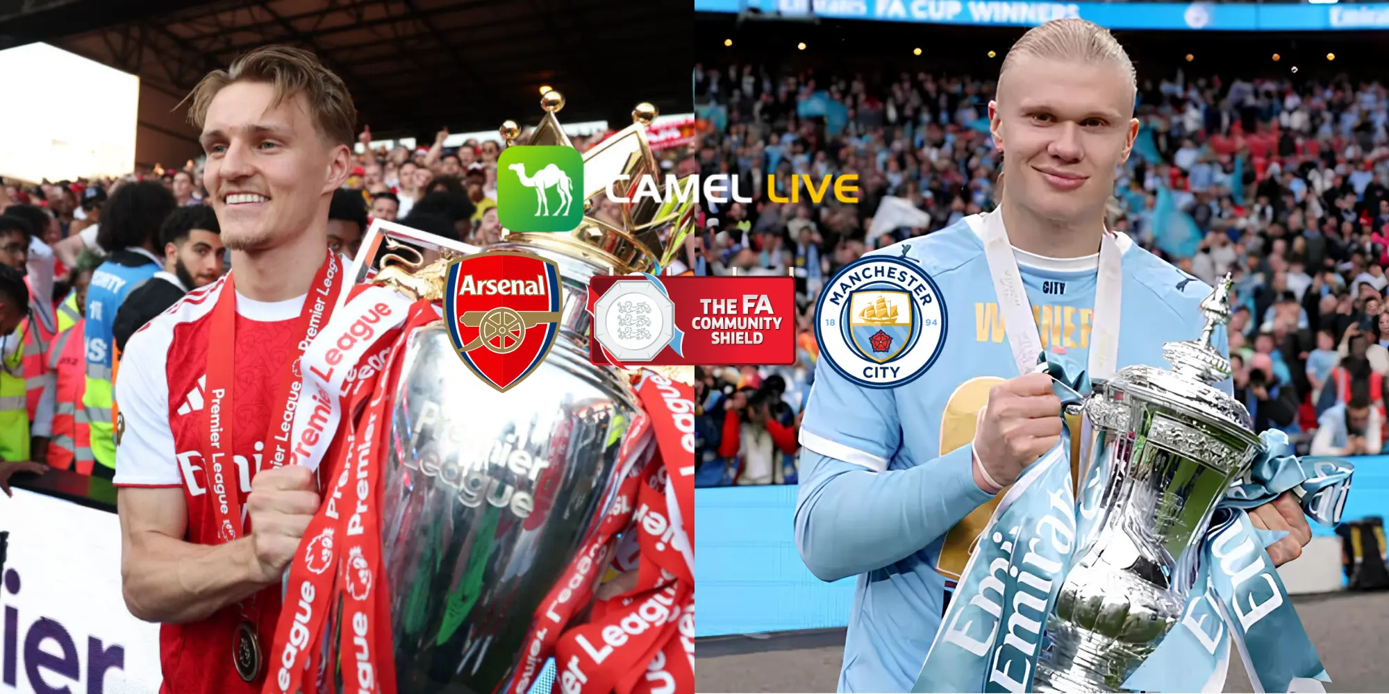 FA Community Shield Manchester City - Arsenal Nasıl İzlenir: Ücretsiz Canlı Yayın ve Başlama Saati