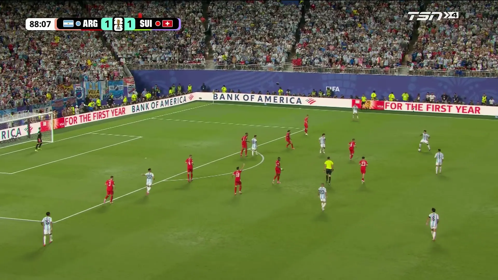 2026-07-12 Copa Mundial de la FIFA 2026 Cuartos de final: Argentina vs. Suiza
